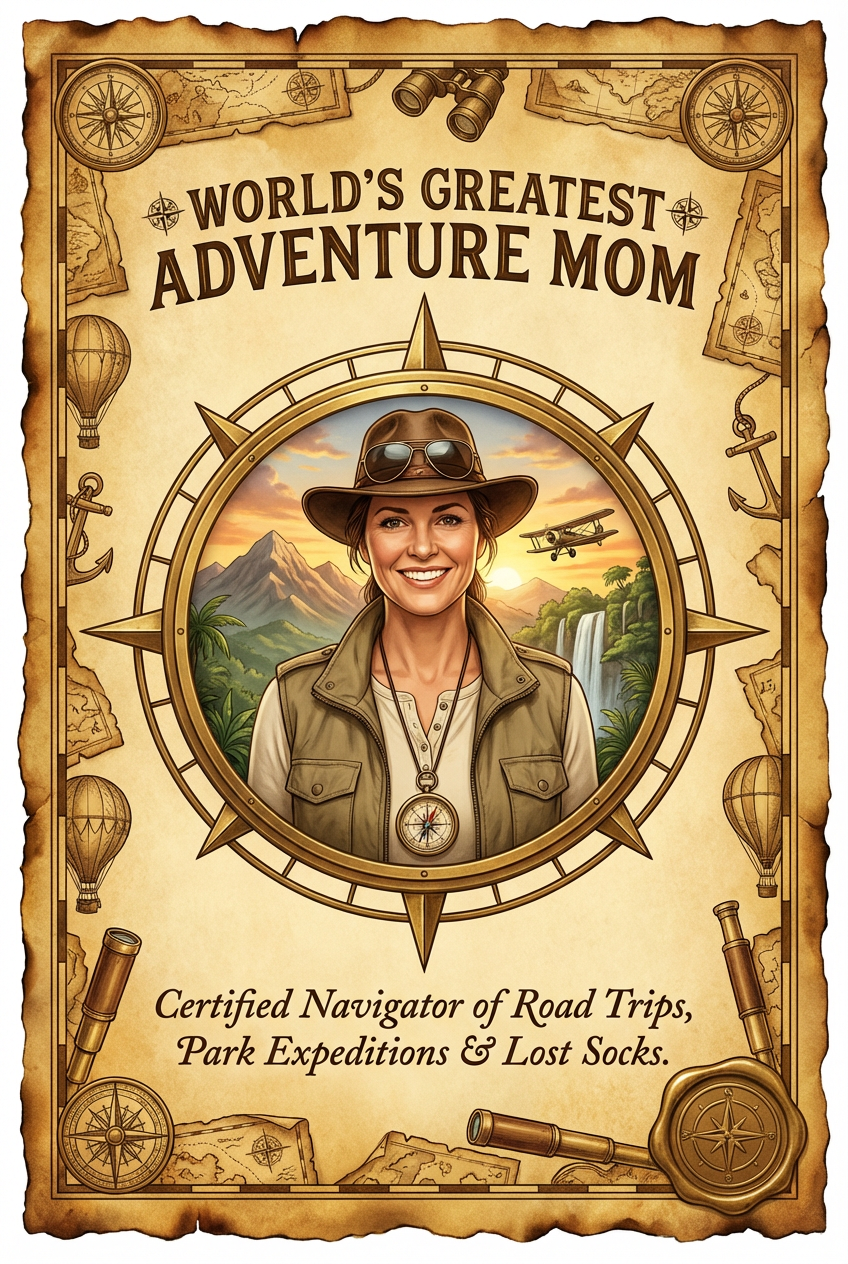 Best Adventure Mom Certificate - Top 10 Best Personalized Gifts 2026 — Expert Ranked! - PortraitGift