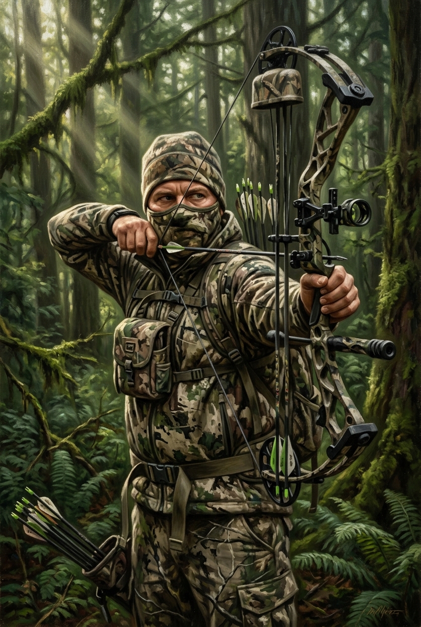 Silent Stalker: Bow Hunter's Pursuit - Last-Minute Gift Ideas That Don't Look Last-Minute (2026) - PortraitGift