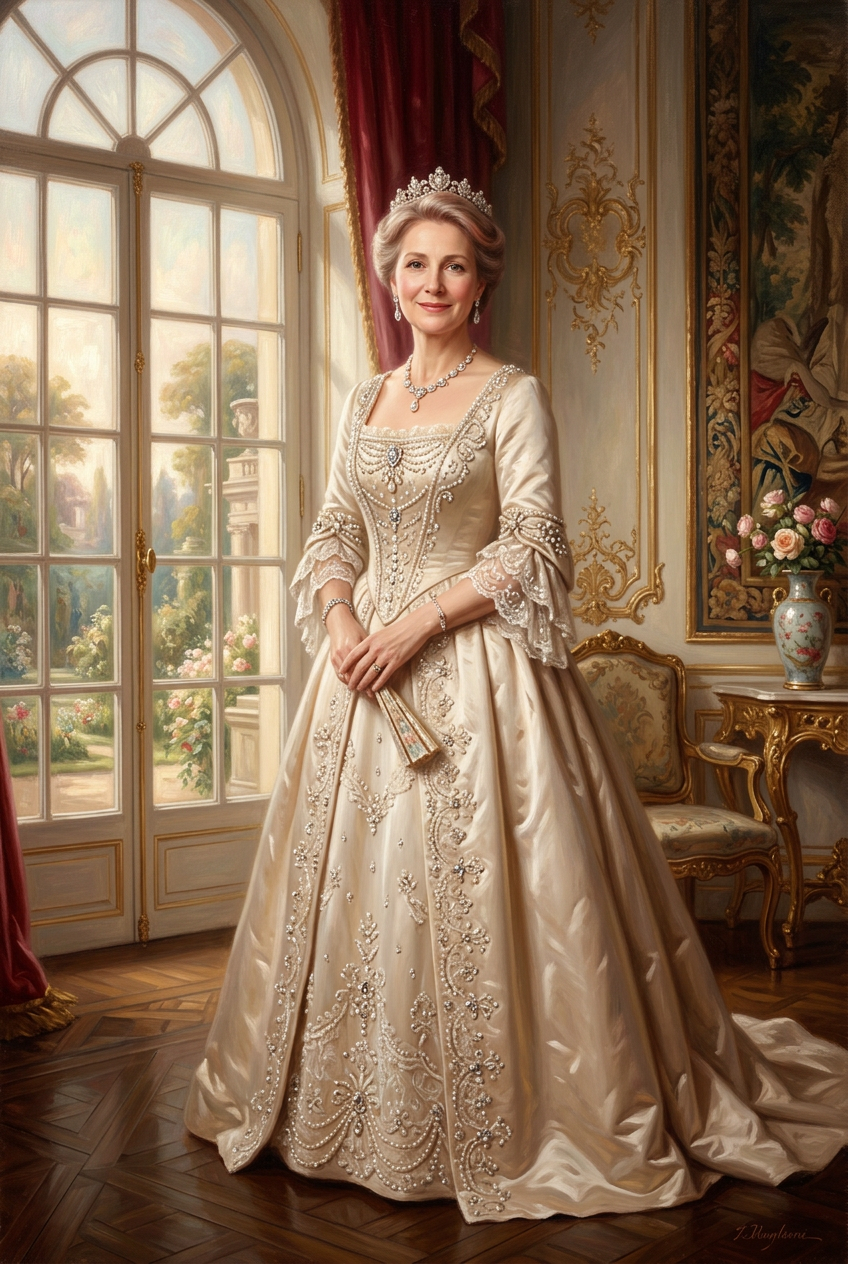 The Duchess of Light Portrait - Best Personalized Gift Service: Top 5 Custom Portraits Compared - PortraitGift
