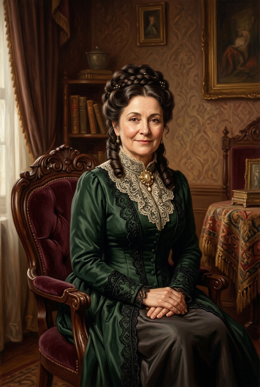The Victorian Lady Portrait - Best Retirement Gift Ideas — Personalized & Meaningful Keepsakes - PortraitGift