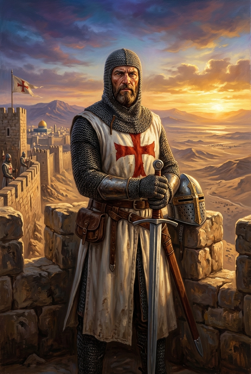 Charge of the Crusader King - Truly Unique Gift Ideas Nobody Else Will Think Of (2026) - PortraitGift