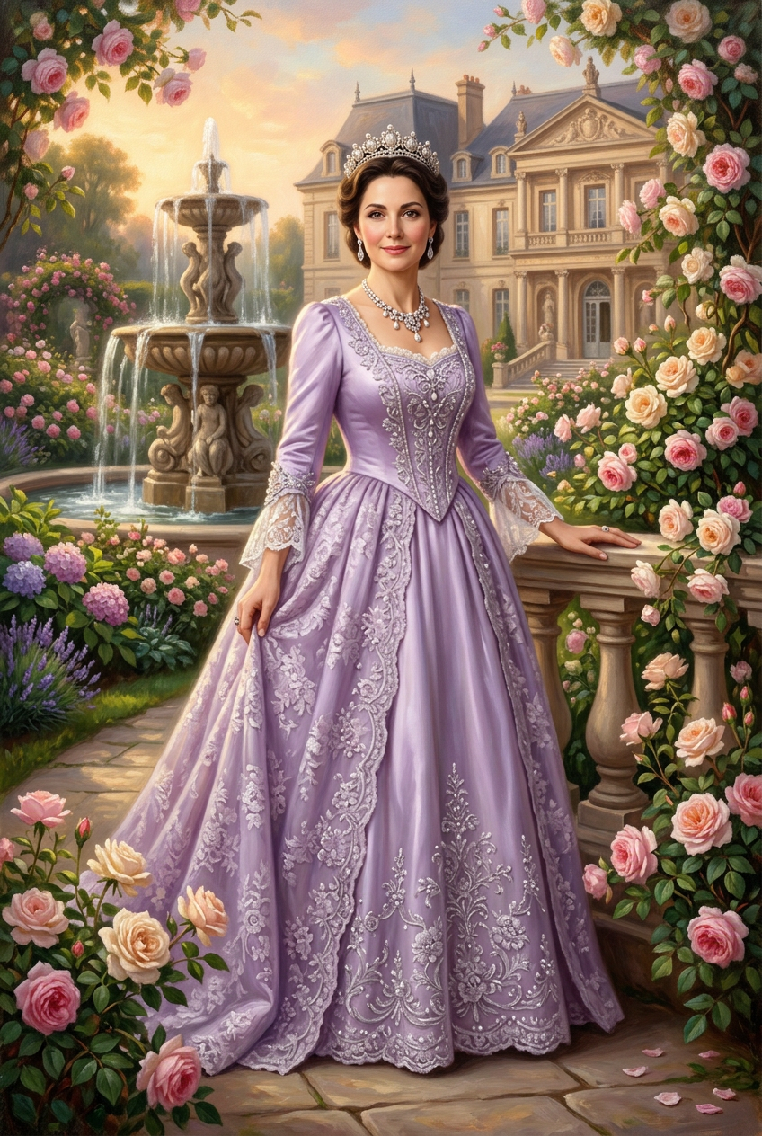 The Garden Duchess Portrait - Best Retirement Gift Ideas — Personalized & Meaningful Keepsakes - PortraitGift