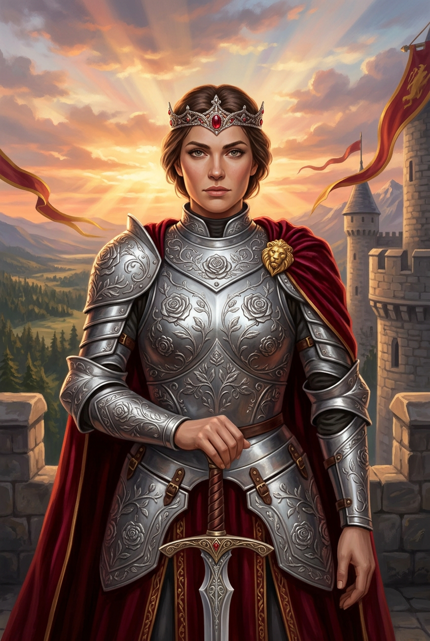 The Warrior Mom Portrait - Best Personalized Wedding Gift Ideas 2026 – Unique & Meaningful Presents - PortraitGift