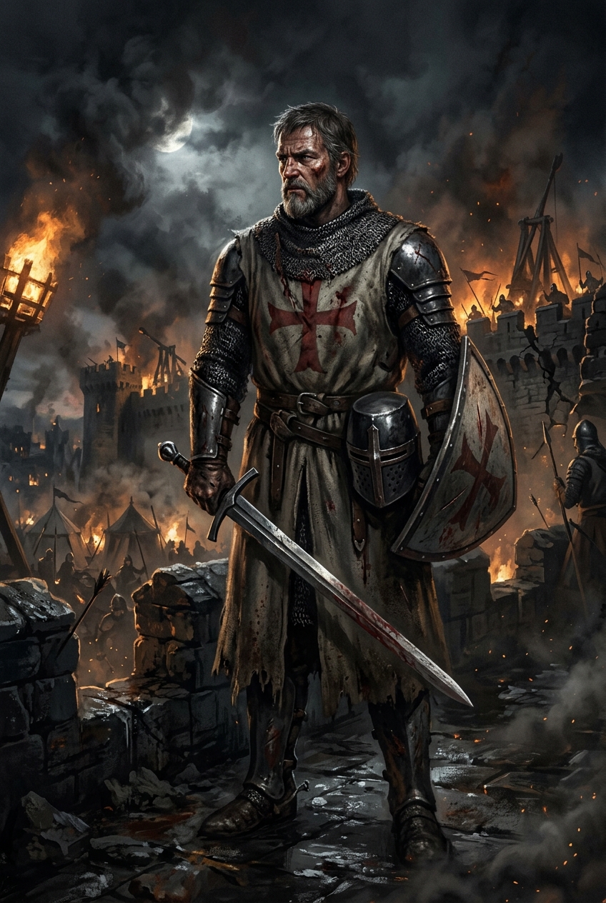 The Pilgrim Warrior - Best Christmas Gift Guide 2026: Personalized Portraits - PortraitGift