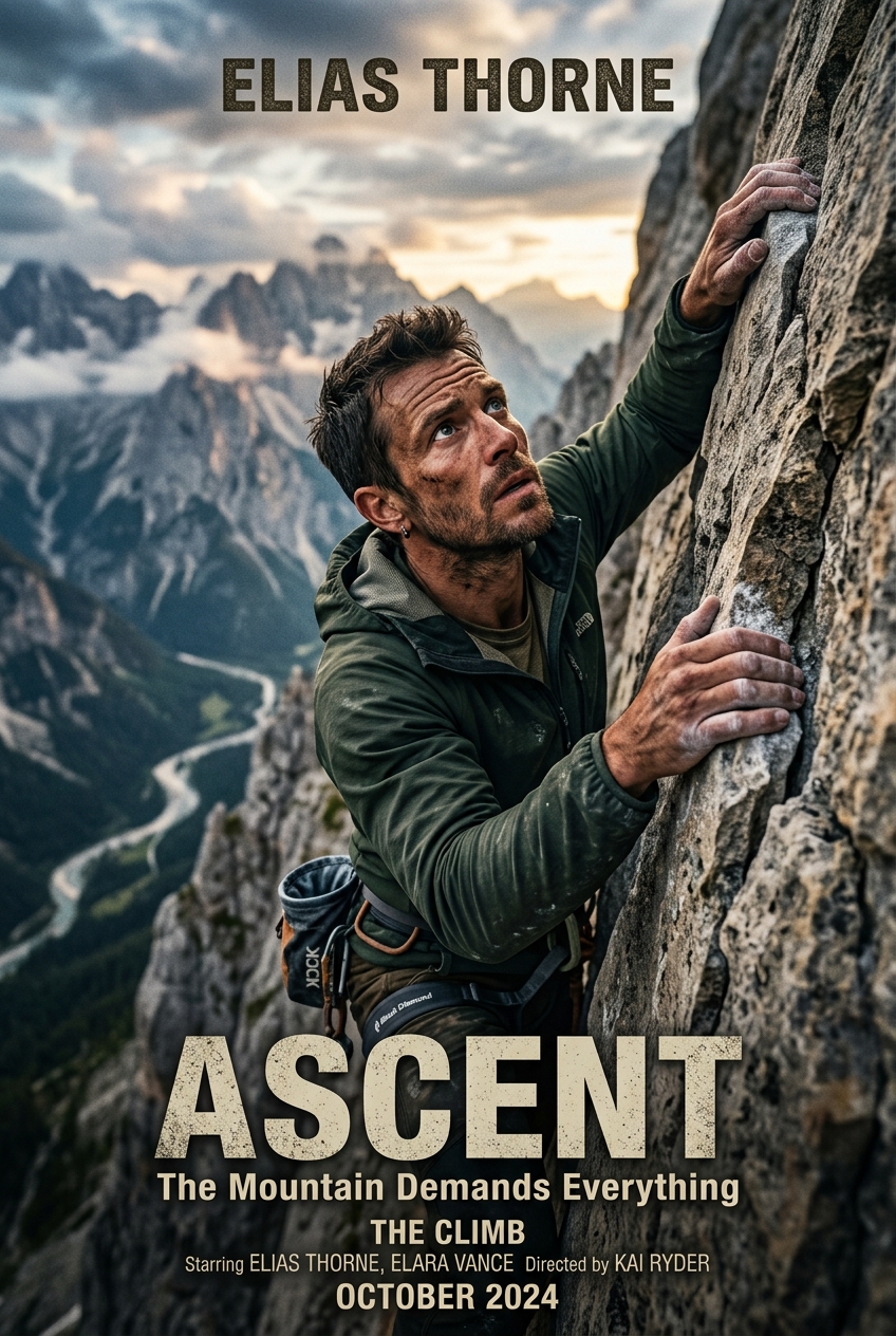 Rock Climbing Ascent Custom Portrait - Best Gift Ideas for Girlfriend 2026: Romantic & Creative - PortraitGift