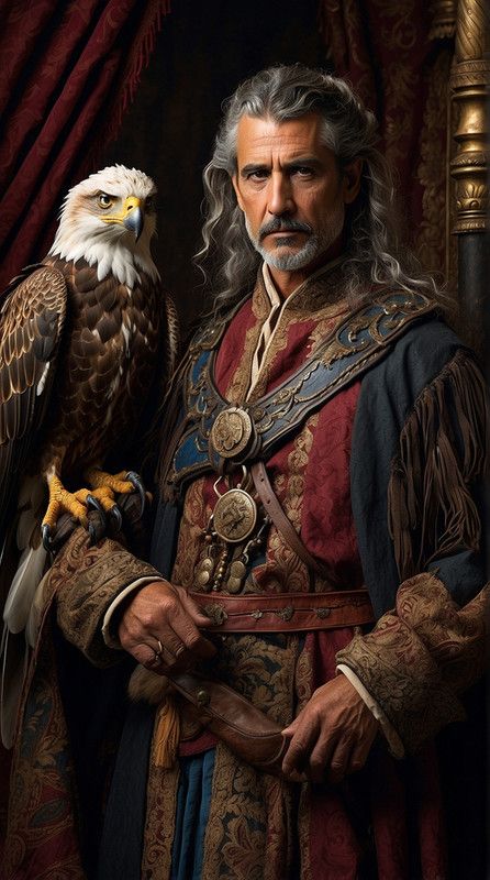 Medieval-Inspired Portrait - Custom Gift | Premium Canvas Portraits