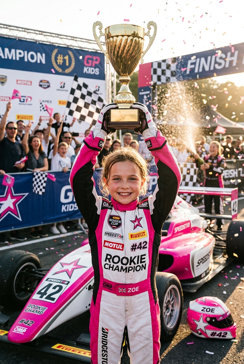 Race Queen Champion Custom Portrait - Best Retirement Gift Ideas — Unique & Personalized Keepsakes - PortraitGift