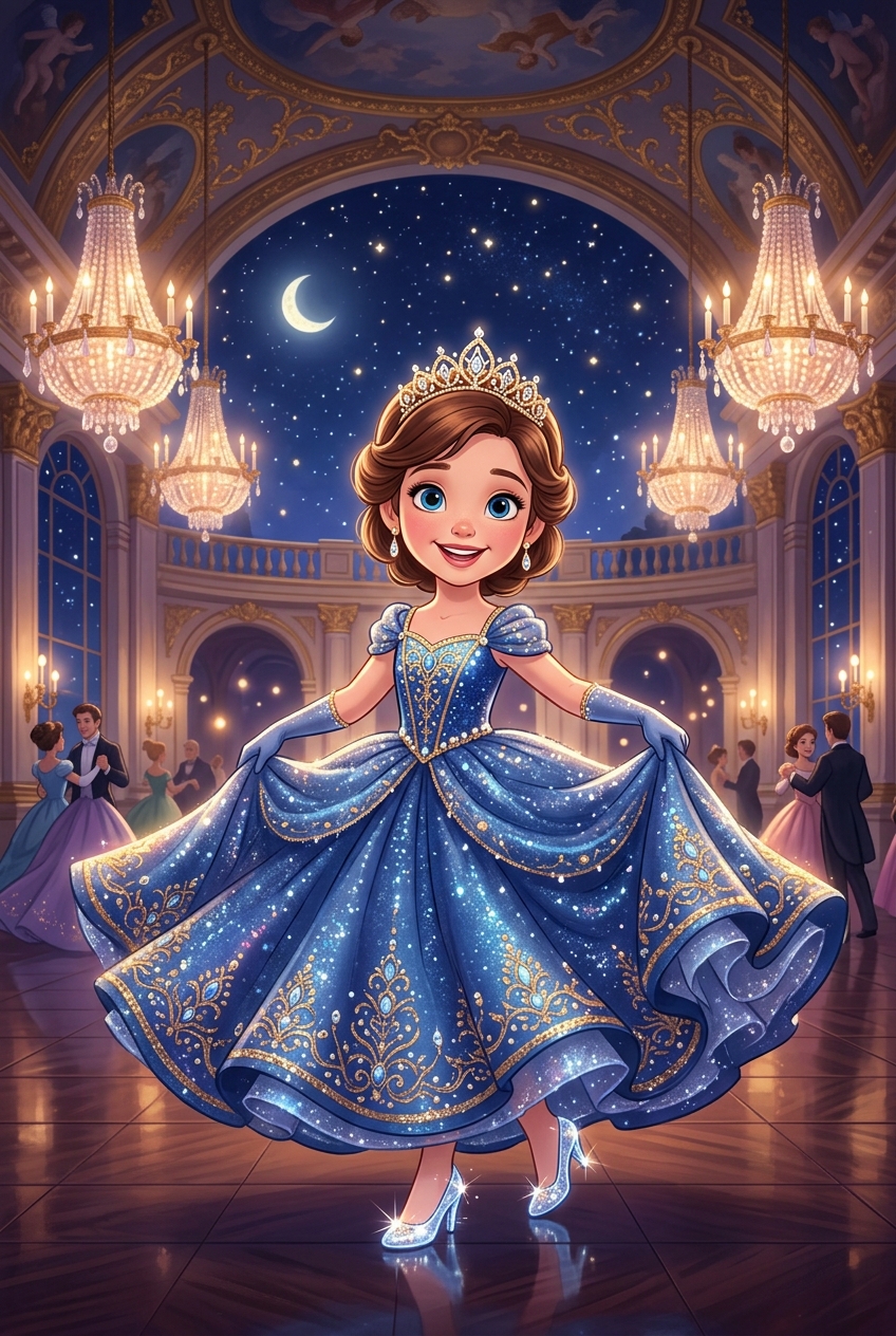 Glass Slipper Ball Custom Portrait - Best Personalized Portrait Gift: Expert Buying Guide - PortraitGift