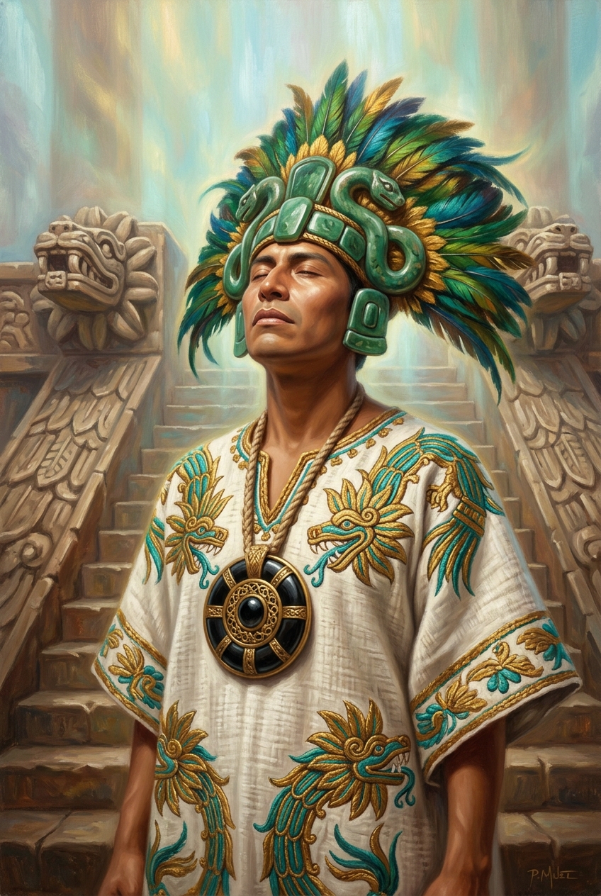 Quetzalcoatl's Devotee - Best Personalized Christmas Gift Ideas for 2026 - PortraitGift