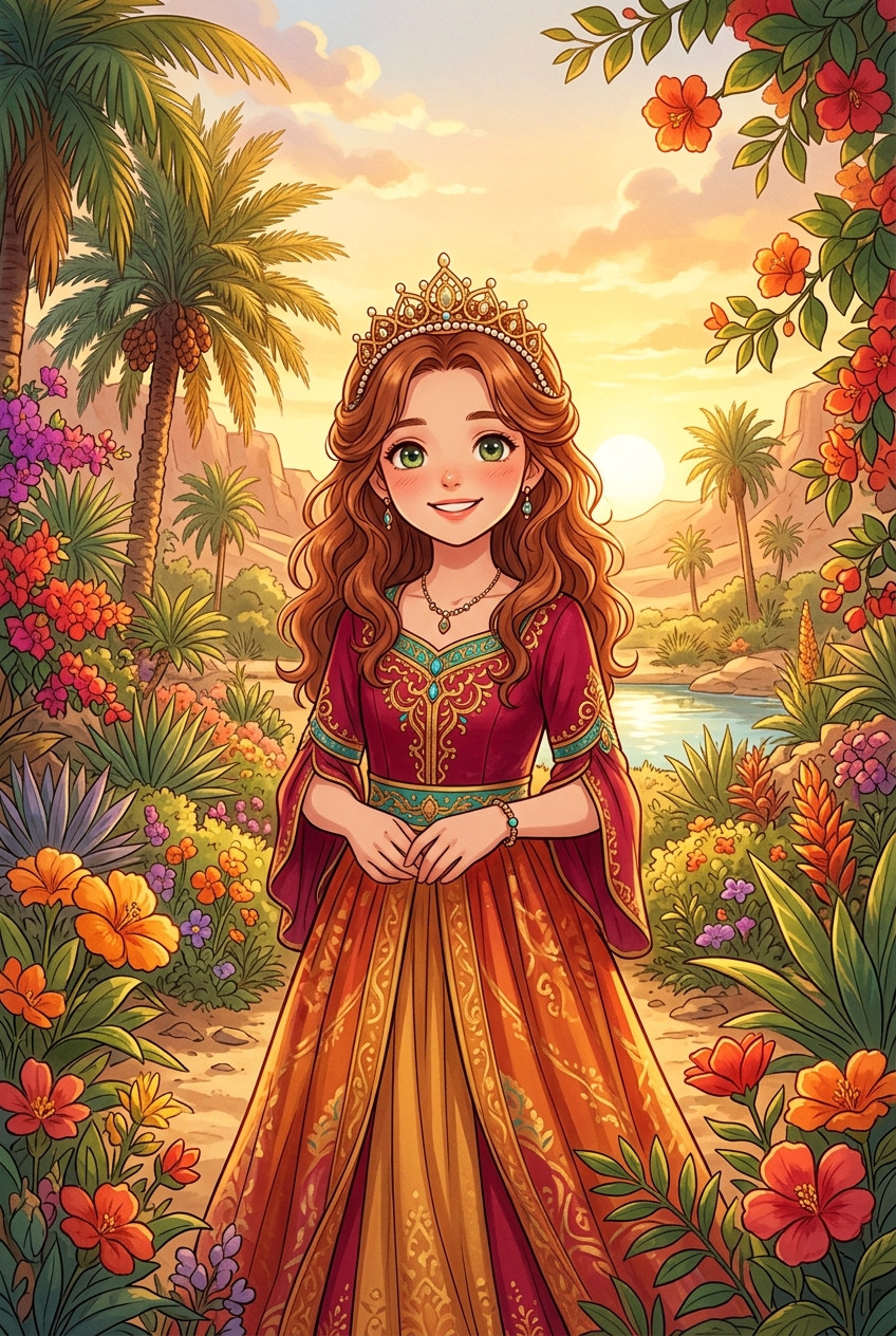 Desert Oasis Custom Portrait - Best Personalized Gifts for Husband (2026) - PortraitGift