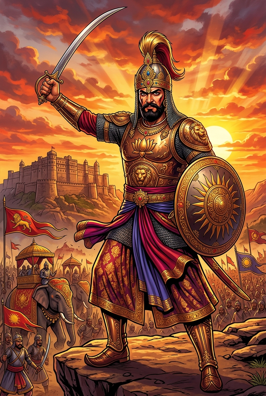 Bollywood Warrior Portrait - Best Canvas Gifts of 2026 — Expert Ranked for Memorable Presents - PortraitGift