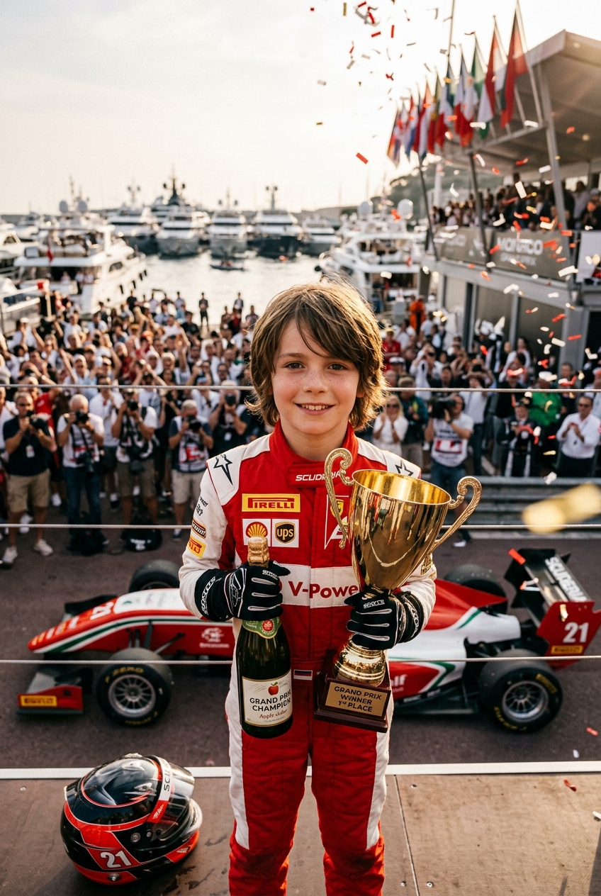 Formula 1 Champion Custom Portrait - Gift Ideas for Mom Who Has Everything in 2026 | Unique Personalized Gifts - PortraitGift