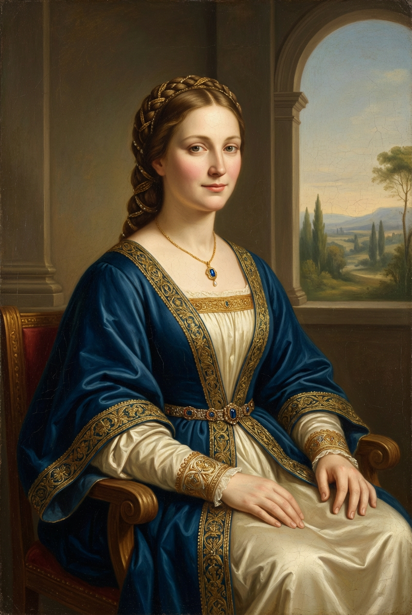 The Renaissance Mother Portrait - Gift Ideas for Girlfriend (2026) — Romantic & Unique Personal Gifts - PortraitGift
