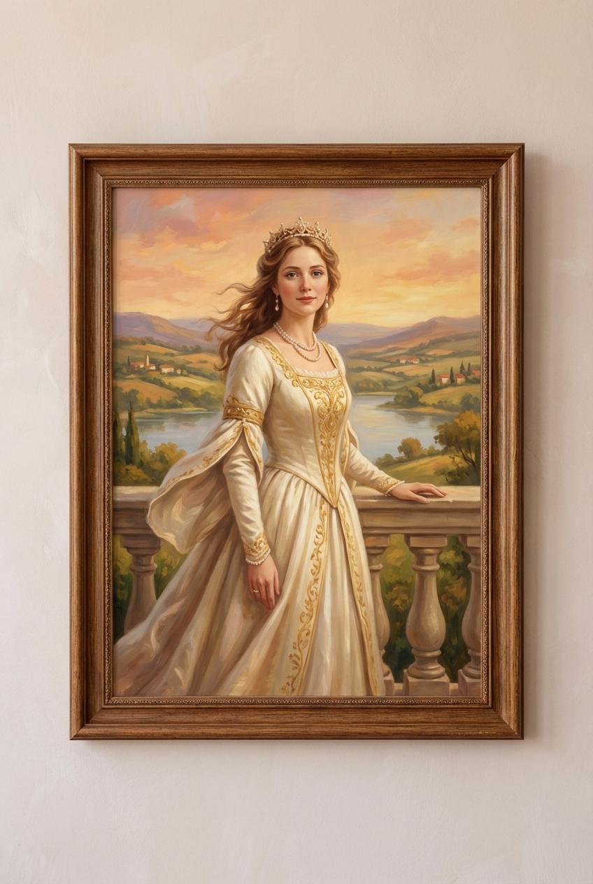 The Heart of the Kingdom Portrait - Best Personalized Christmas Gift Ideas 2026 to Surprise & Delight - PortraitGift