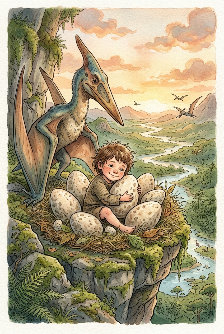 Pterodactyl Egg Guardian Custom Portrait - Best Canvas Gifts 2026: Expert-Ranked Custom Ideas - PortraitGift