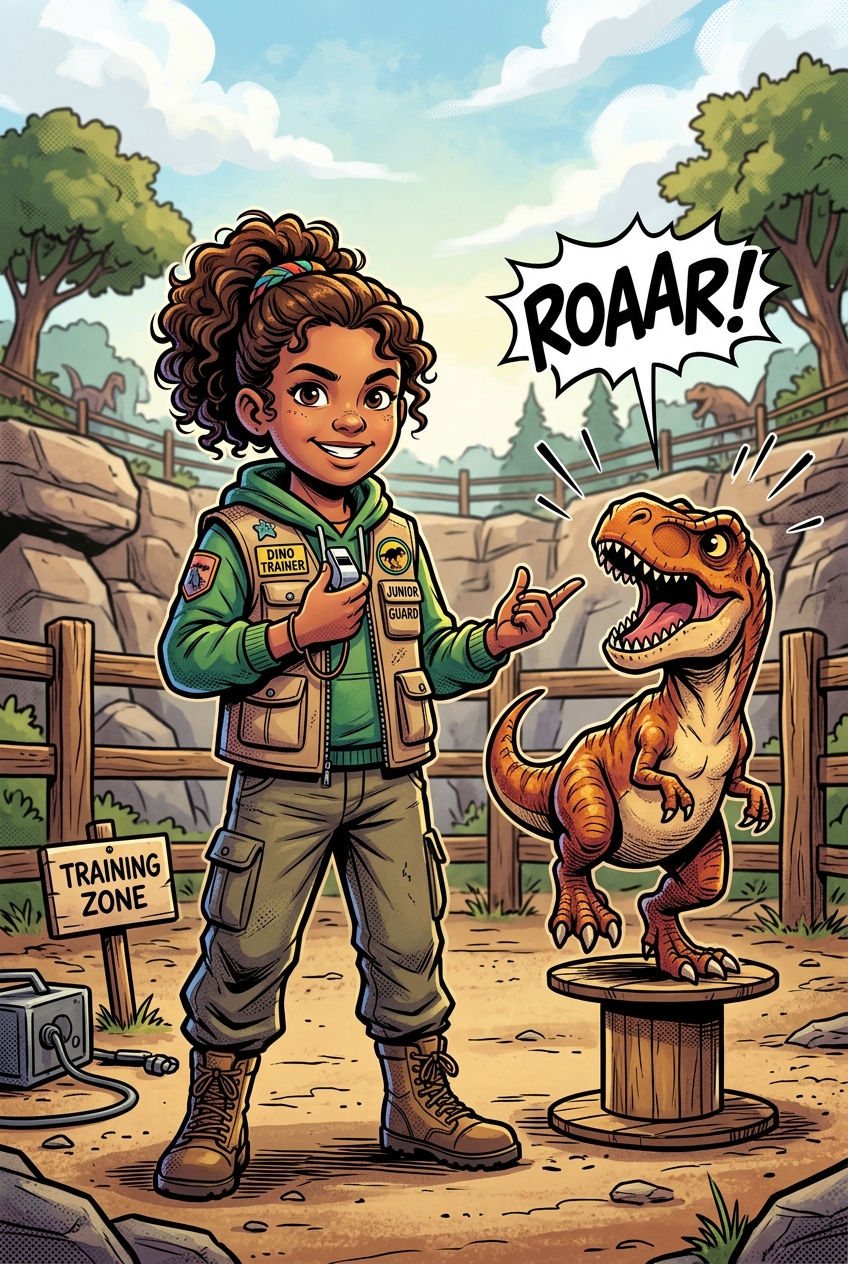 Dino Trainer's Whistle Custom Portrait - 10 Romantic Gift Ideas That Make Them Cry (Real Stories) - PortraitGift
