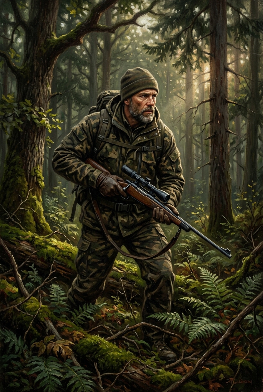 Deep Woods Grizzly Tracker - Best Gift Ideas for Girlfriend (2026): Romantic & Creative - PortraitGift