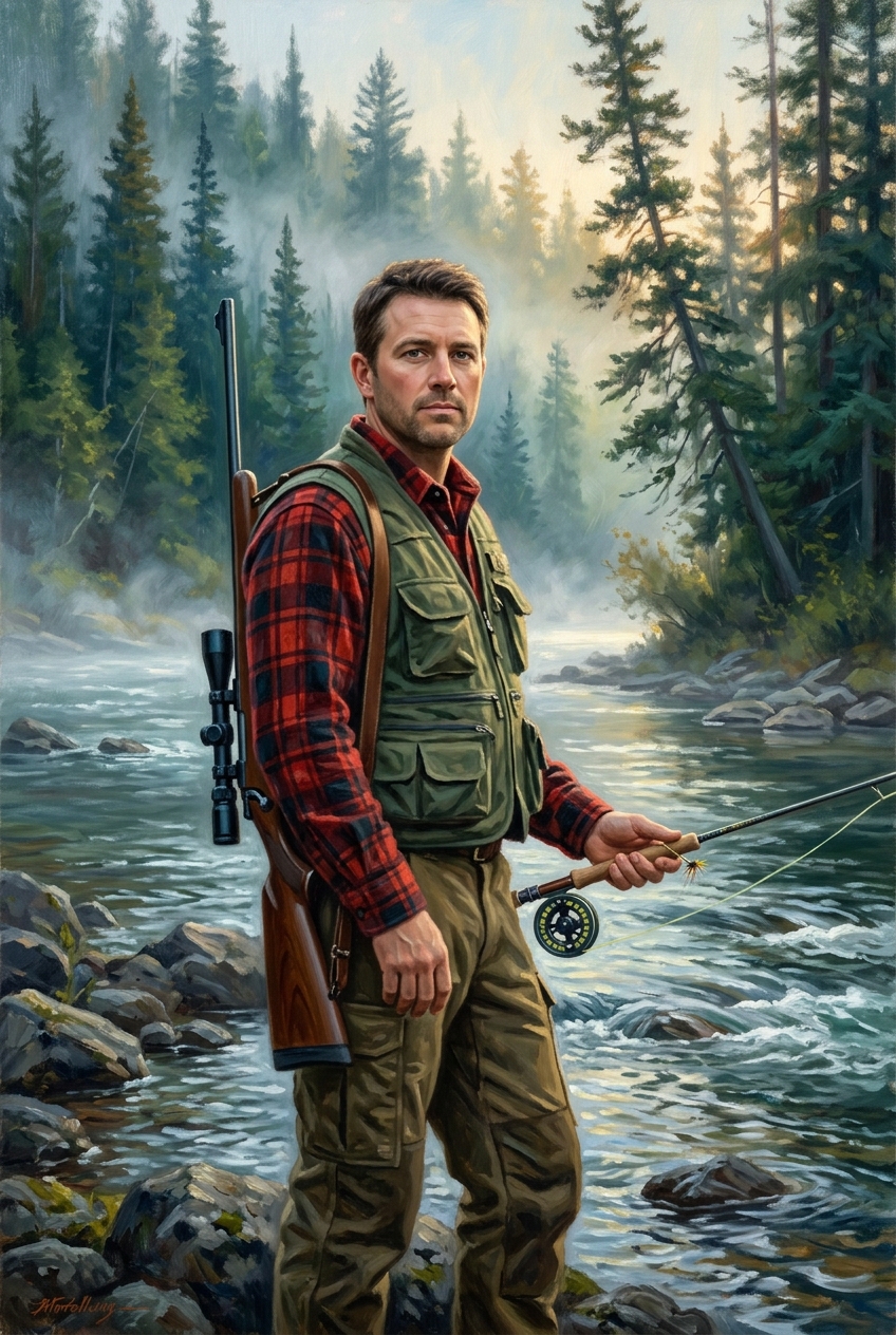 River's Bounty: Angler & Hunter - Best Personalized Gift Service: Top 5 Compared (2026) - PortraitGift