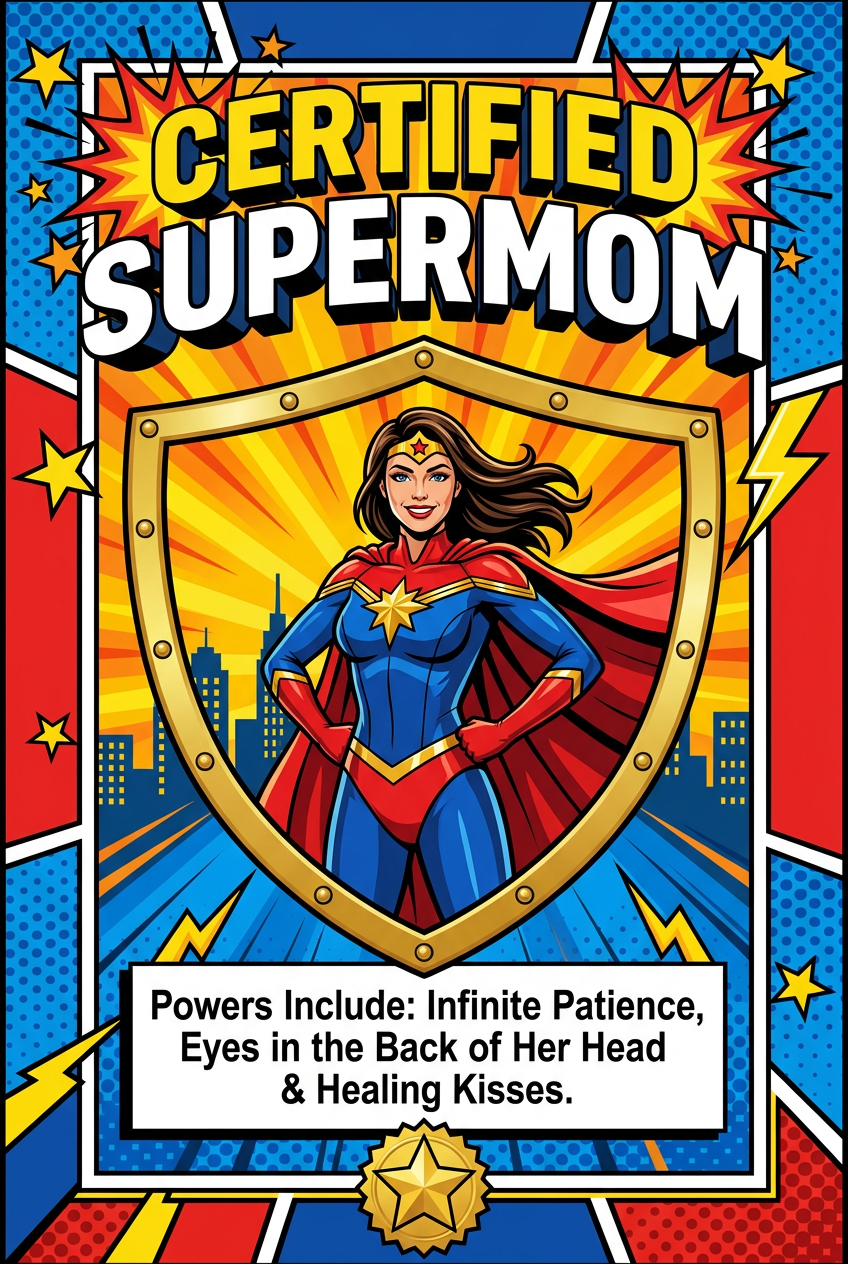 Best Supermom Certificate - Best Personalized Christmas Gift Ideas 2026 | Unique & Memorable Presents - PortraitGift