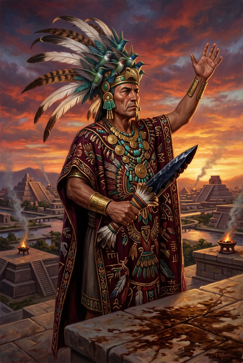 High Priest of Huitzilopochtli - Best Graduation Gift Ideas 2026 | Personalized & Unique Presents - PortraitGift