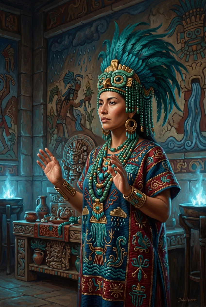 High Priestess of Tlaloc - Affordable Personalized Gifts That Look Expensive in 2026 - PortraitGift