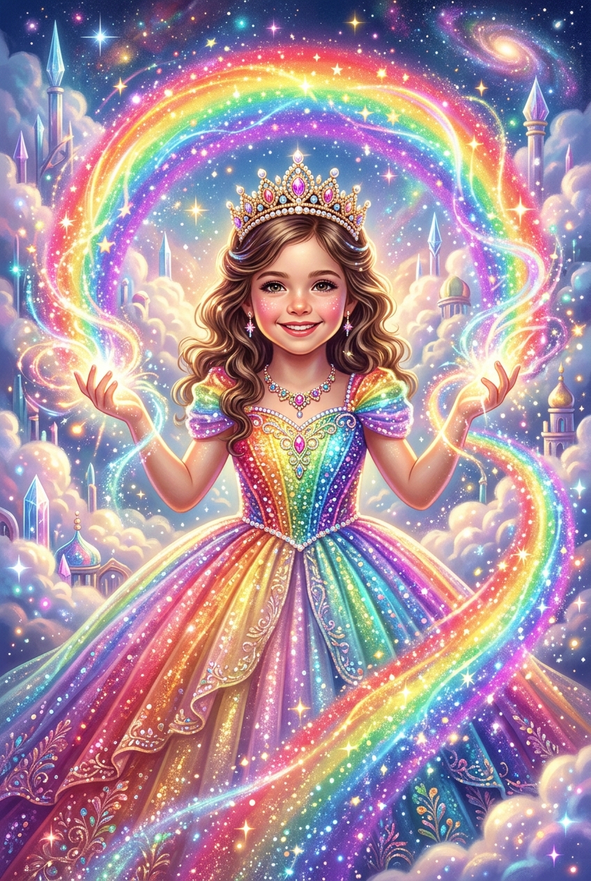 Rainbow Magic Custom Portrait - Last-Minute Gift Ideas That Don’t Look Last-Minute (2026) - PortraitGift