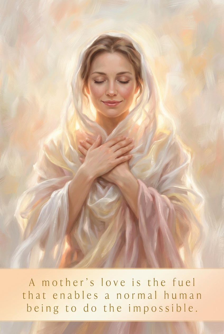 A Mother's Love Portrait - Best Personalized Gifts for Someone Special | Unique Custom Portraits - PortraitGift