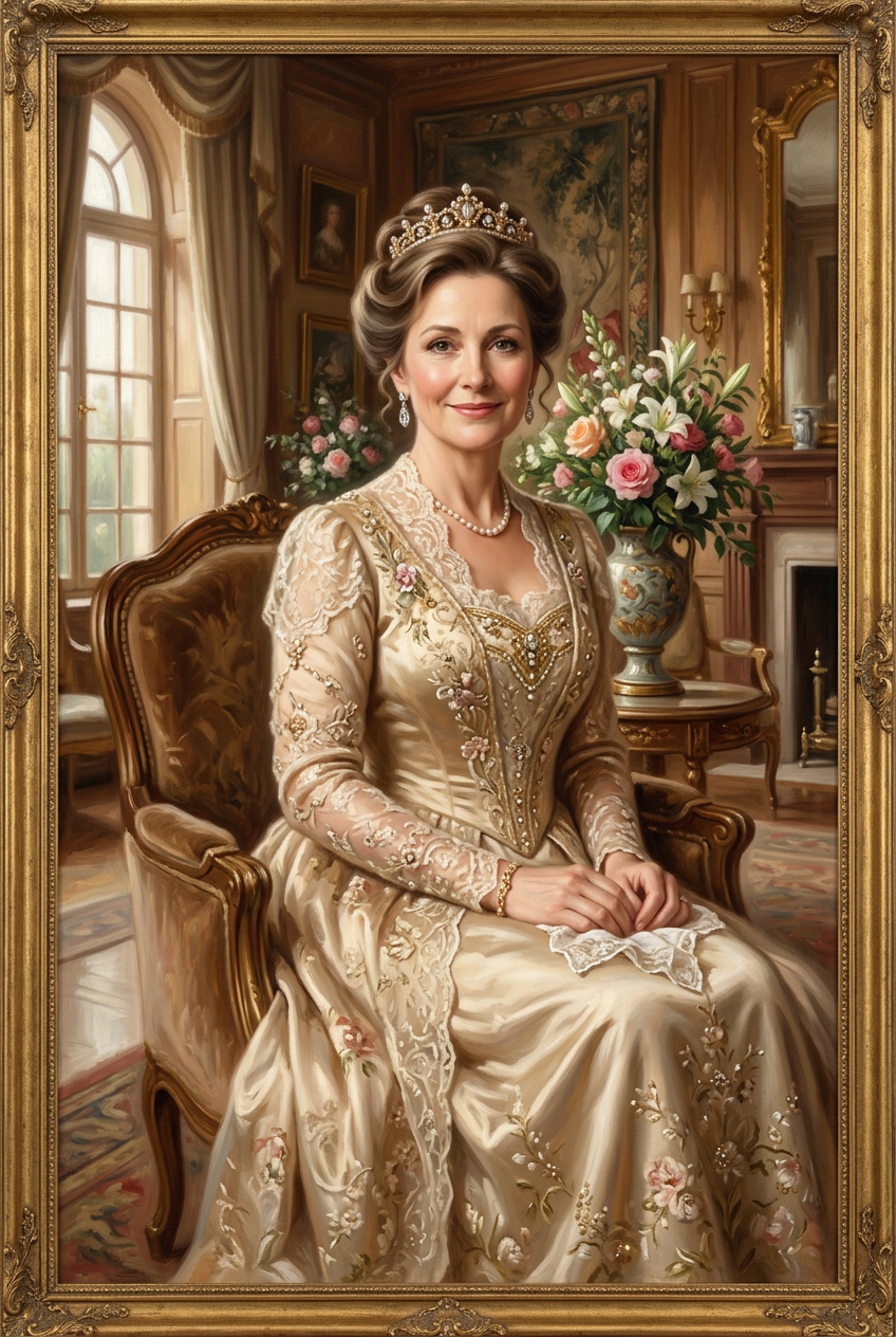 The Golden Duchess Portrait - Last-Minute Gift Ideas That Don't Look Last-Minute in 2026 - PortraitGift