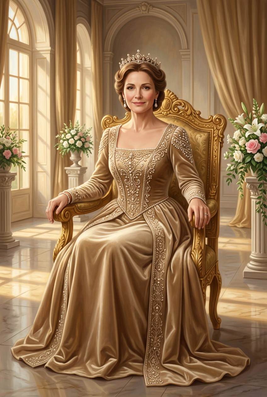 The Queen Mum Royal Portrait - Best Retirement Gift Ideas & Personalized Keepsakes - PortraitGift