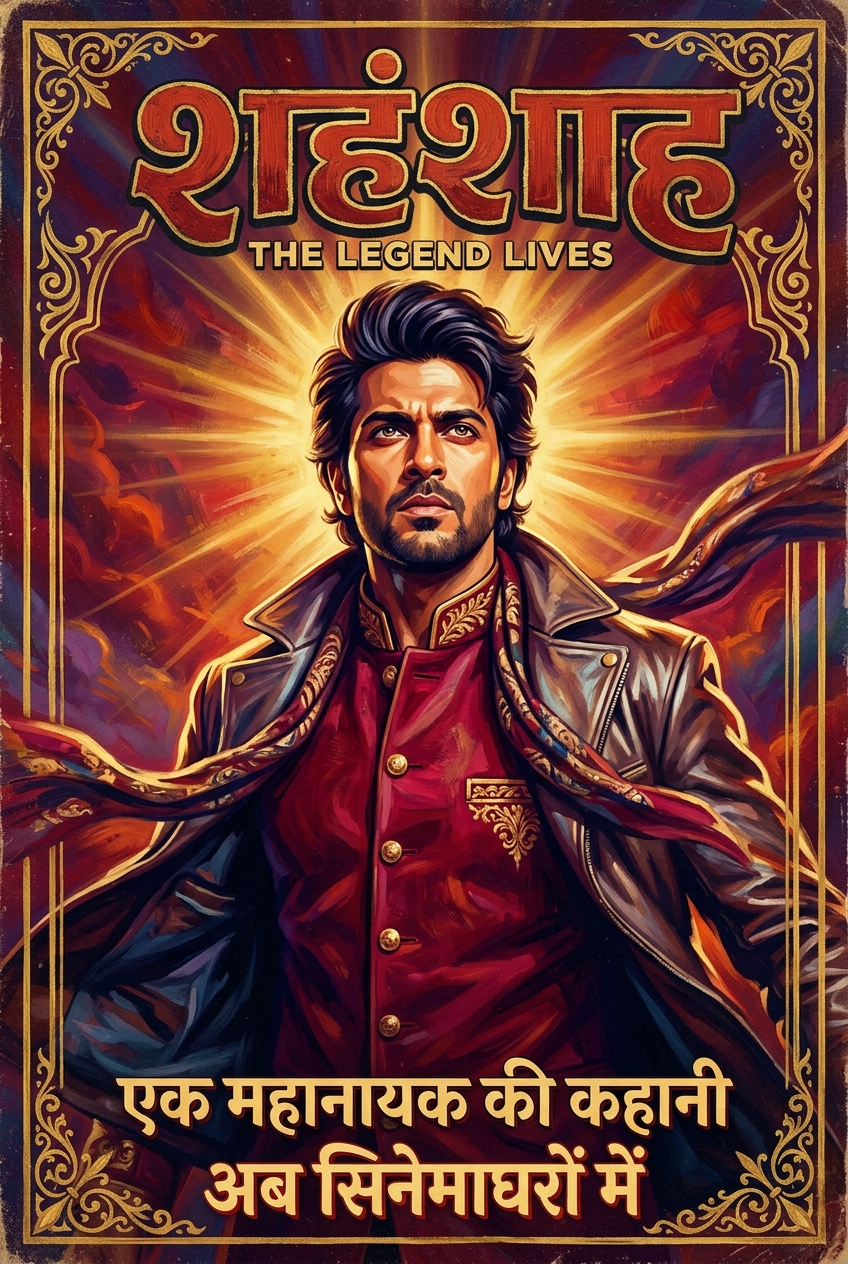 Bollywood Showtime Portrait - Best Personalized Gift: Bollywood Showtime Portrait for Someone Special - PortraitGift