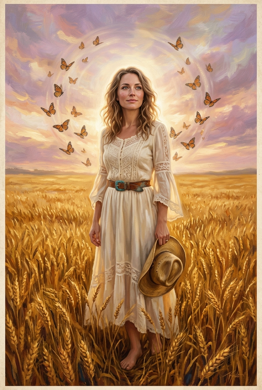 Prairie Goddess Cowgirl Portrait - Truly Unique Gift Ideas That Nobody Else Will Think Of (2026) - PortraitGift